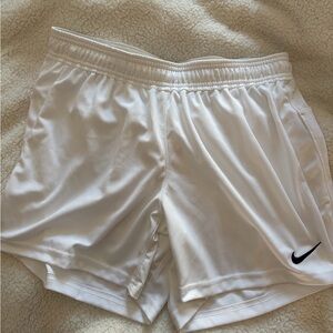 Nike Dri-FIT White Shorts